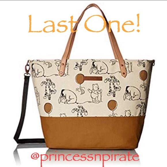 Petunia Pickle Bottom Handbags - PETUNIA P. BOTTOM Disney Winnie-the-Pooh Tote Bag!